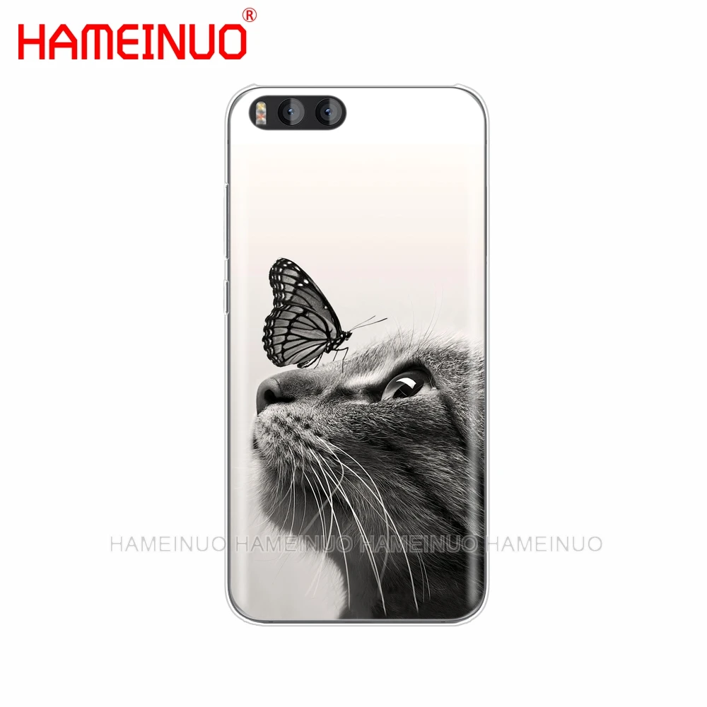 Чехол HAMEINUO с подставкой-бабочкой на кошачьем носу для Xiaomi Mi A1 A2 3 4 5 5S 5C 5X 6 6X 4I 4C NOTE MAX