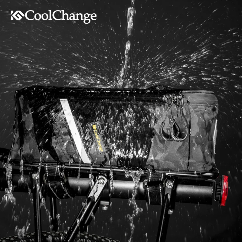 CoolChange велосипедная сумка портативная Водонепроницаемая задняя стойка для