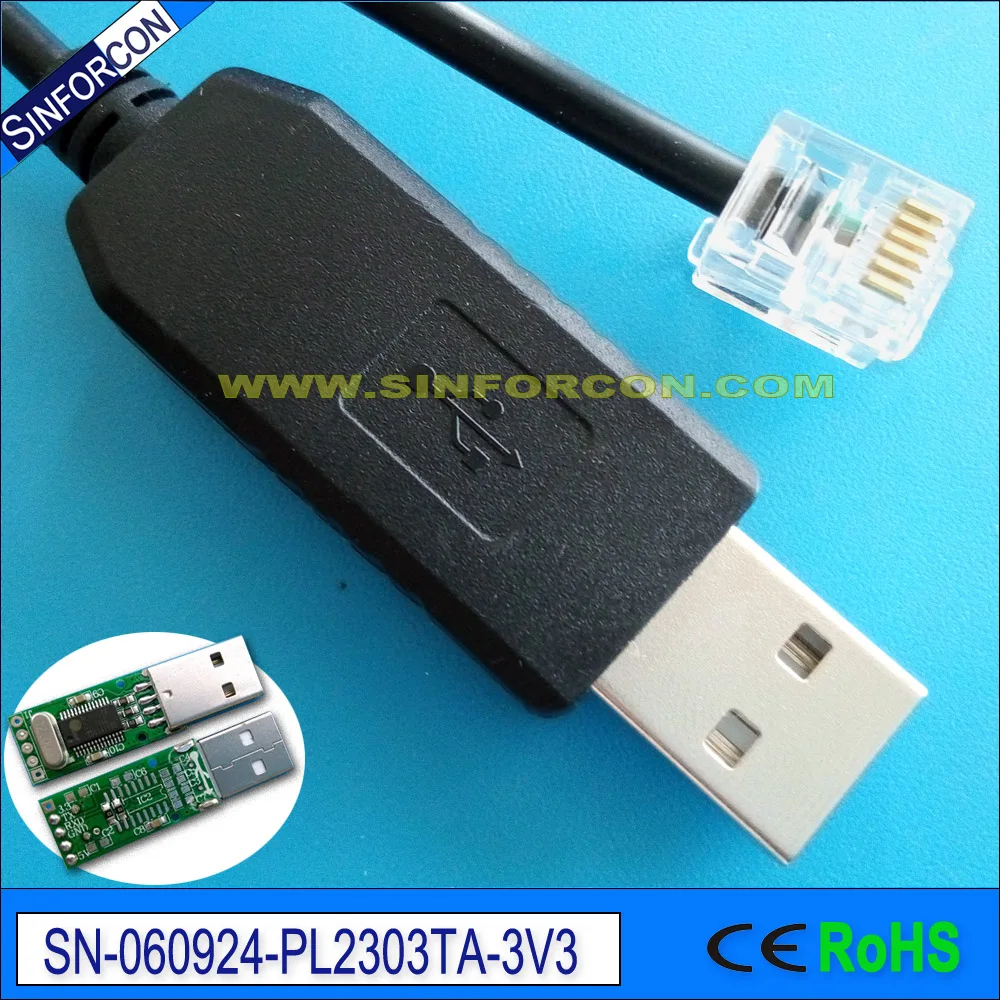 Win8 win10 PL2303TA USB к UART кабелю с + 3 в TTL уровнем кабель rj11 rj12 rj9 rj25|usb to|to usbusb to usb |