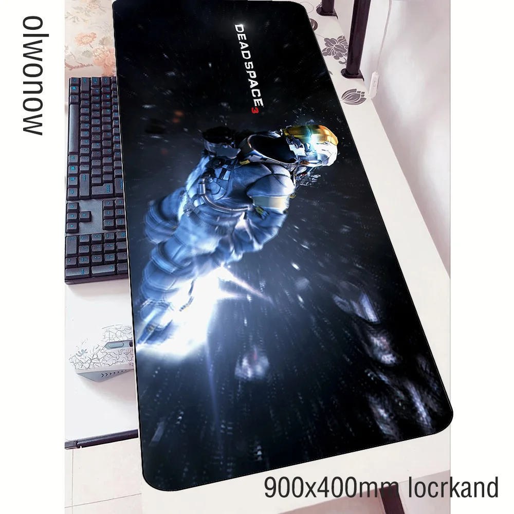 dead space mouse pad gamer Cartoon 90x40cm notbook mat gaming mousepad large Aestheticism PC desk padmouse mats | Компьютеры и офис