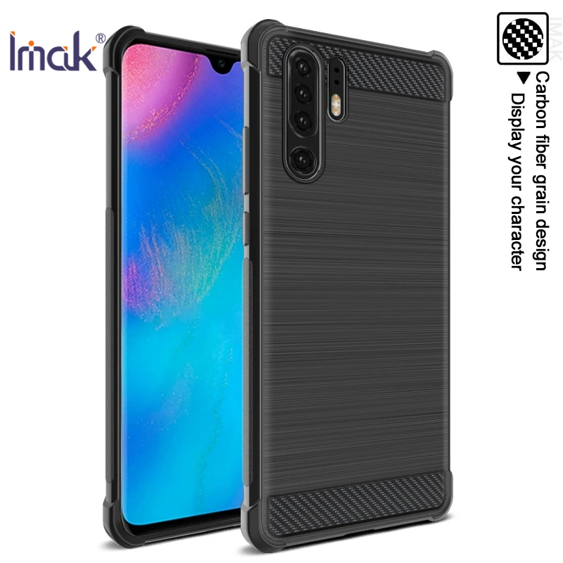 IMAK Для huawei P30/P30 Pro Lite Чехол Мягкий ТПУ силиконовый подушка безопасности угловой