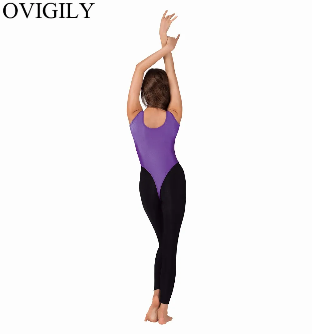 OVIGILY Женский сексуальный купальник на бретельках для балета танцев девочек