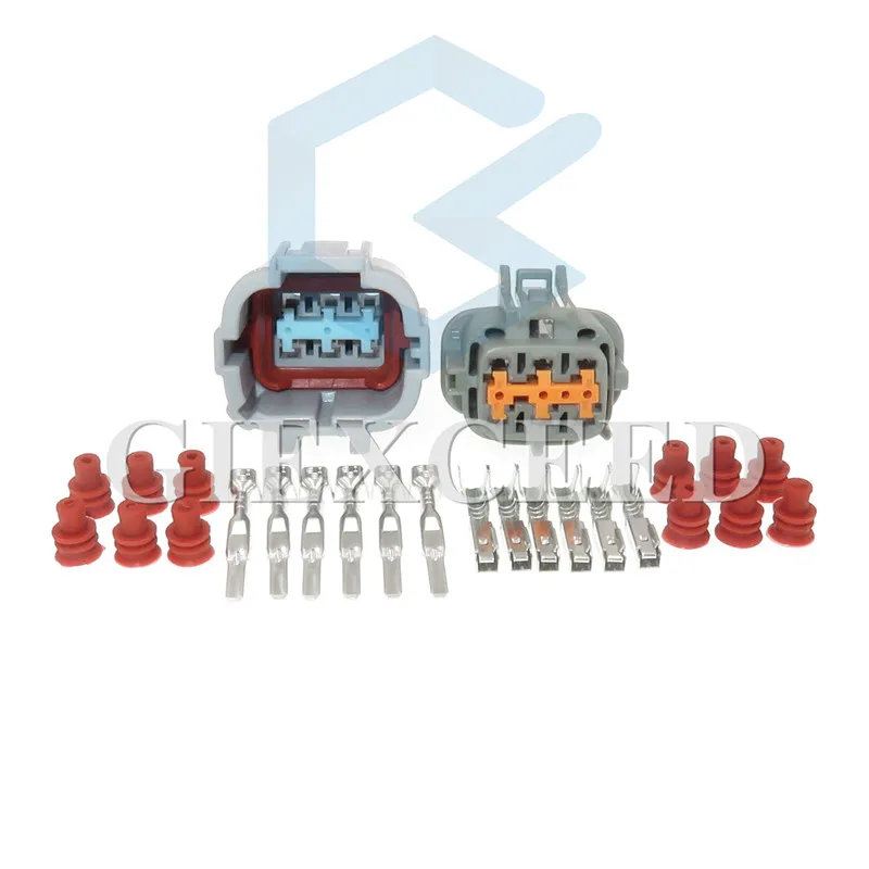 2 комплекта 6 Pin 6185-1175 PB291-06127 PB291-06127 автомобильное электрическое гнездо для фары световая лампа Разъем для Nissan Teana