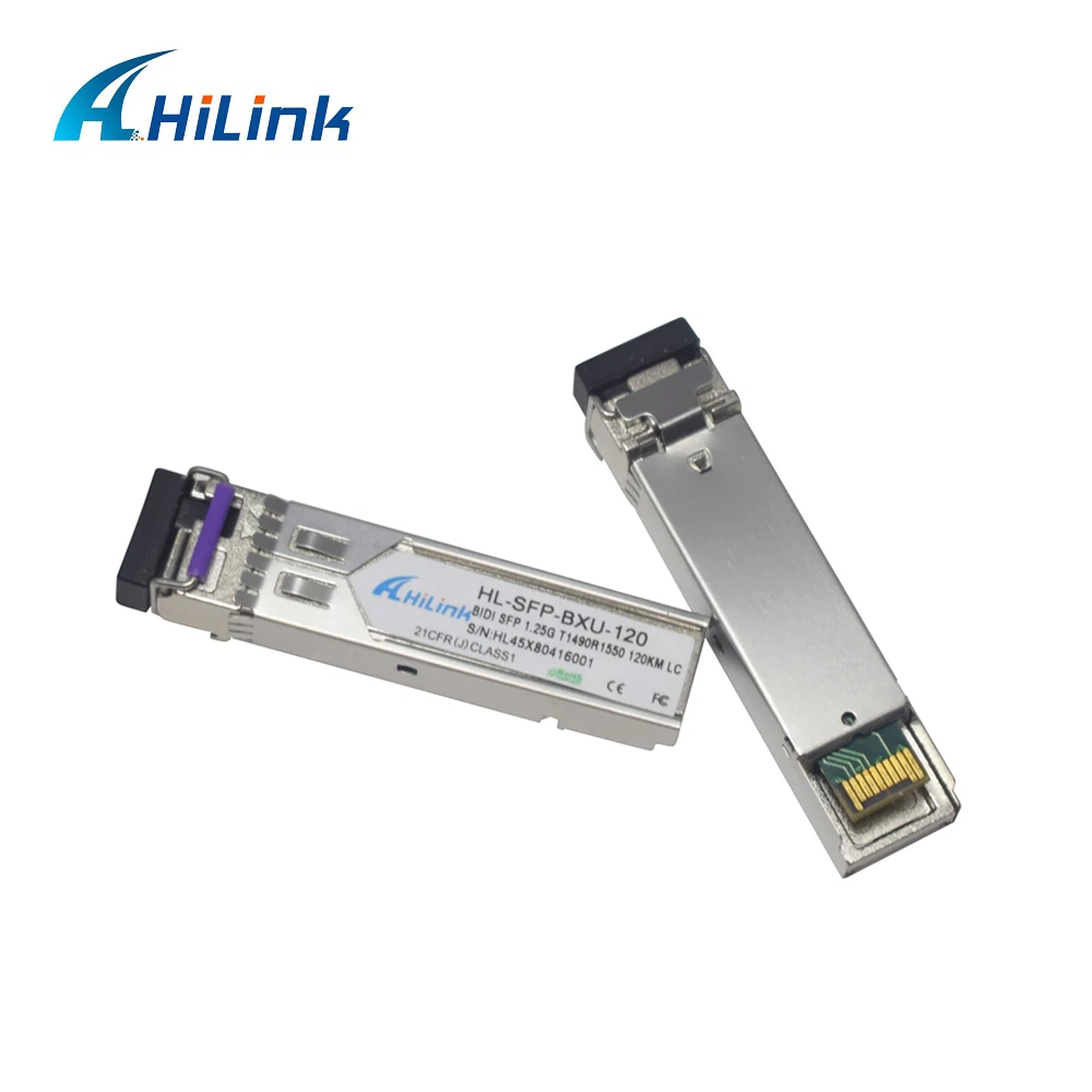 Модуль SFP 1 25G Bidi WDM 1000 базовый оптический трансивер LC коннектор 120 Нм/Нм км