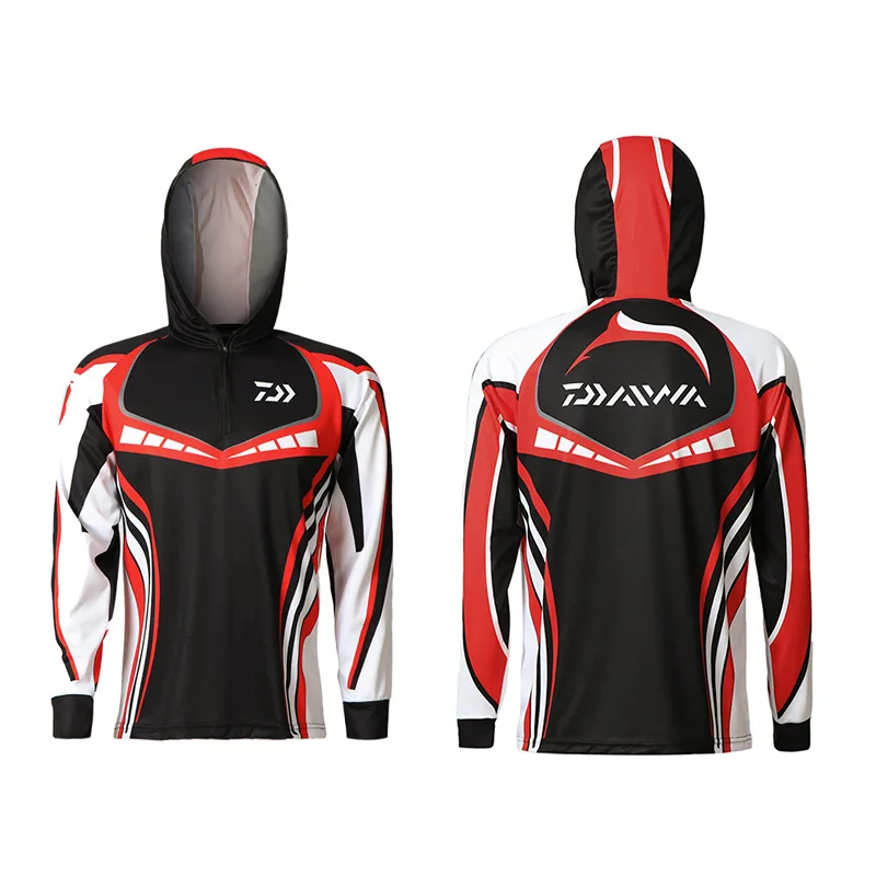 Новые рыболовные рубашки DAIWA быстросохнущая дышащая одежда для рыбалки мужская