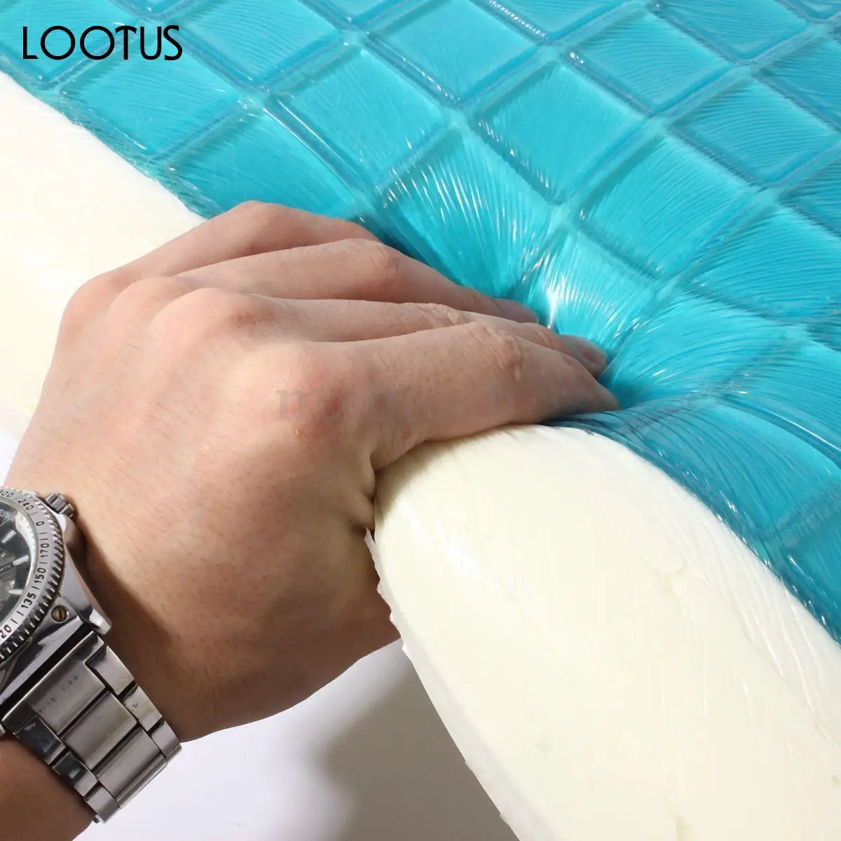 Memory Foam белый постельная Подушка охлаждающий гель моющиеся ортопедические