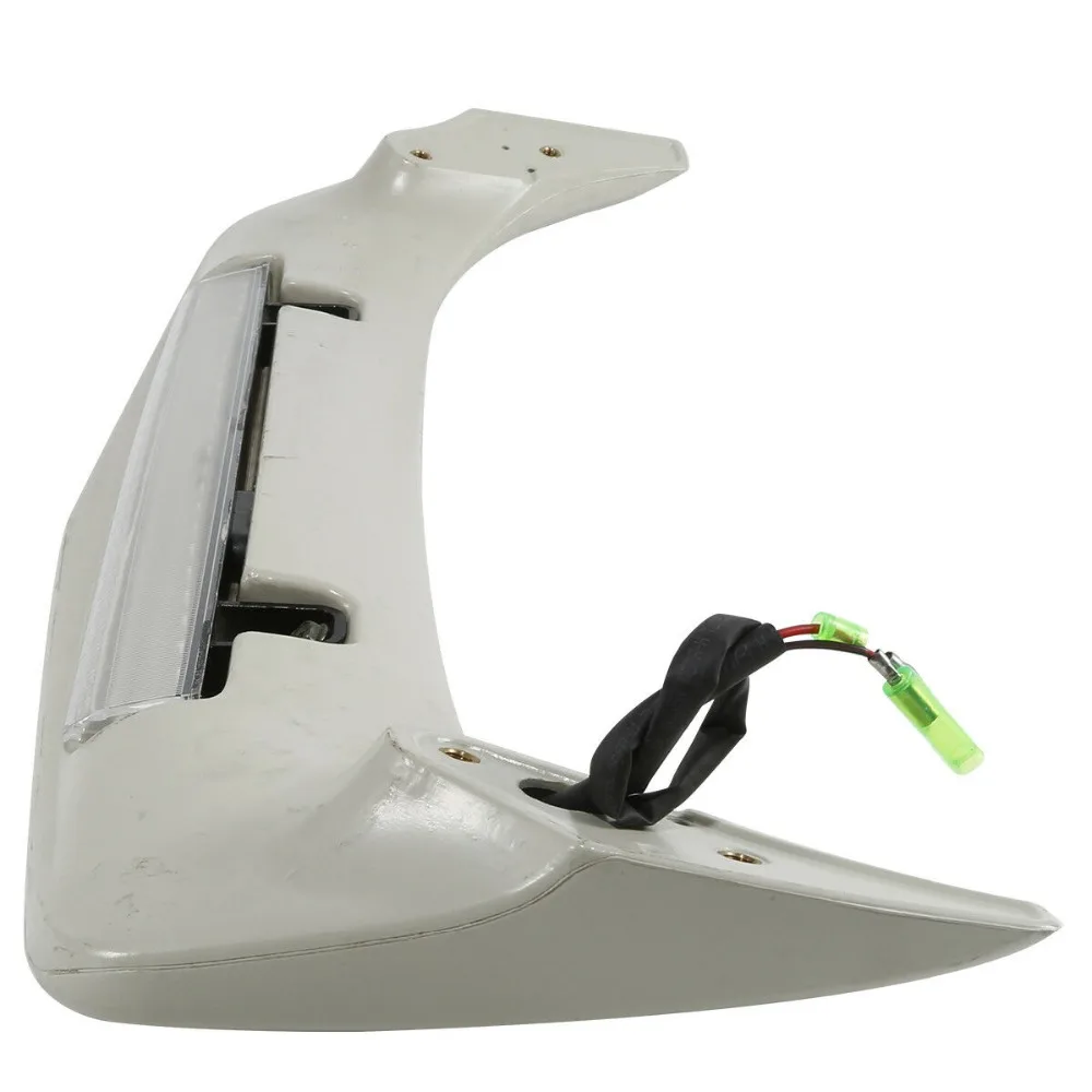 Мотоцикл Неокрашенный задний спойлер багажника W/LED свет объектива для Honda Goldwing