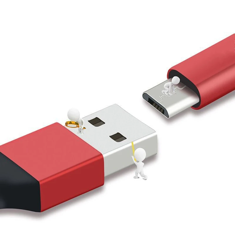 Микро USB кабель 2.4A быстрой зарядки зарядное устройство через Micro для samsung S7 Xiaomi Redmi