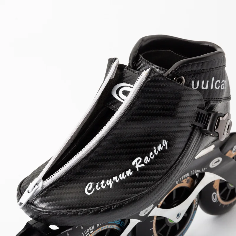 Профессиональные скоростные роликовые коньки CITYRUN ботинки из углеродного
