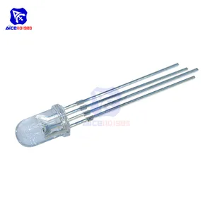 10 шт.лот 4 Pin RGB СВЕТОДИОДНЫЕ диодные светильники красныезеленыесиние прозрачные круглые светильники с общим катодом электронные компоненты