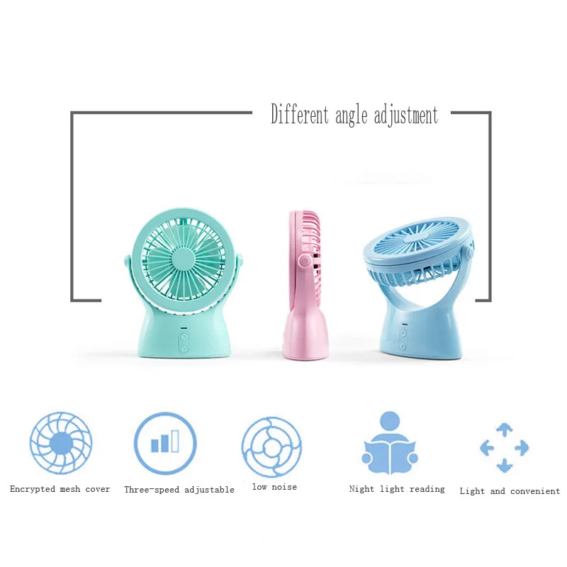 Мини-вентилятор зарядное устройство для мобильного телефона с портативным