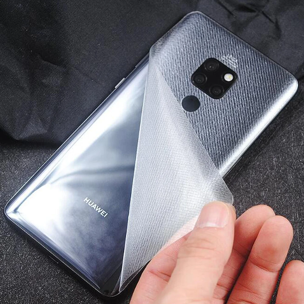 Мягкая пленка из углеродного волокна для huawei mate 20 20 Pro 20 Lite прозрачная кожаная защитная пленка для экрана для huawei mate 20 Pro