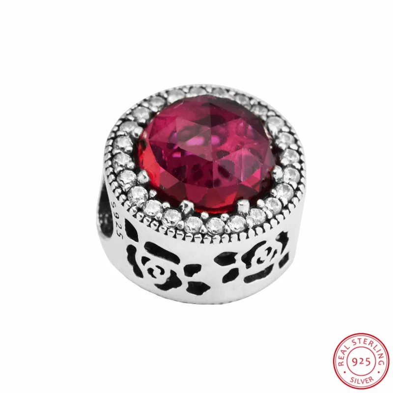 Ceirise кристалл и CZ Desney Belle сияющая Роза бусины для женщин ювелирных изделий DIY Fit PANDORA талисманы Серебро 925 FL529