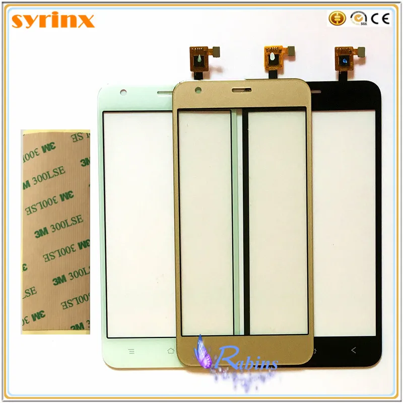 SYRINX 3m лента 5 0 дюймов сенсорный экран для телефона Переднее стекло объектив BlackView