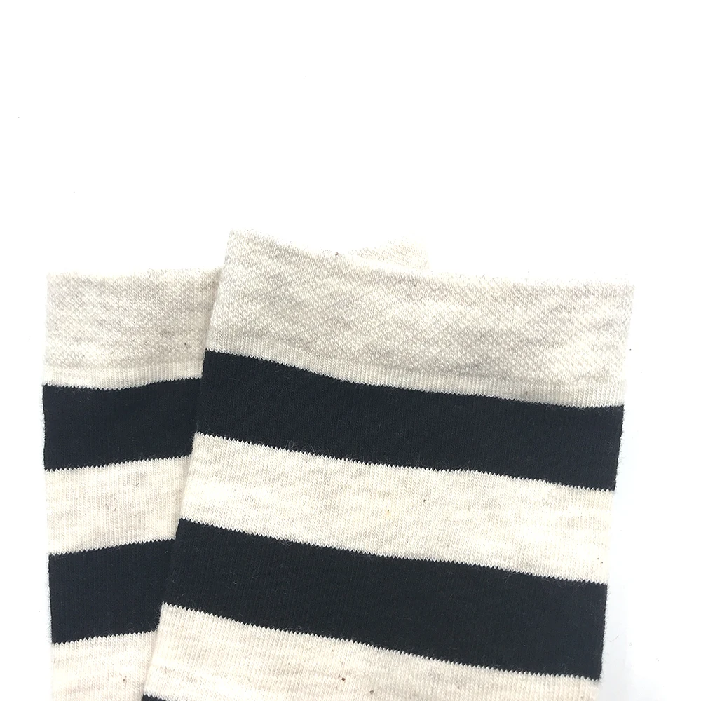 VPM хлопок Мужские носки в полоску морском стиле Теплые модные деловые