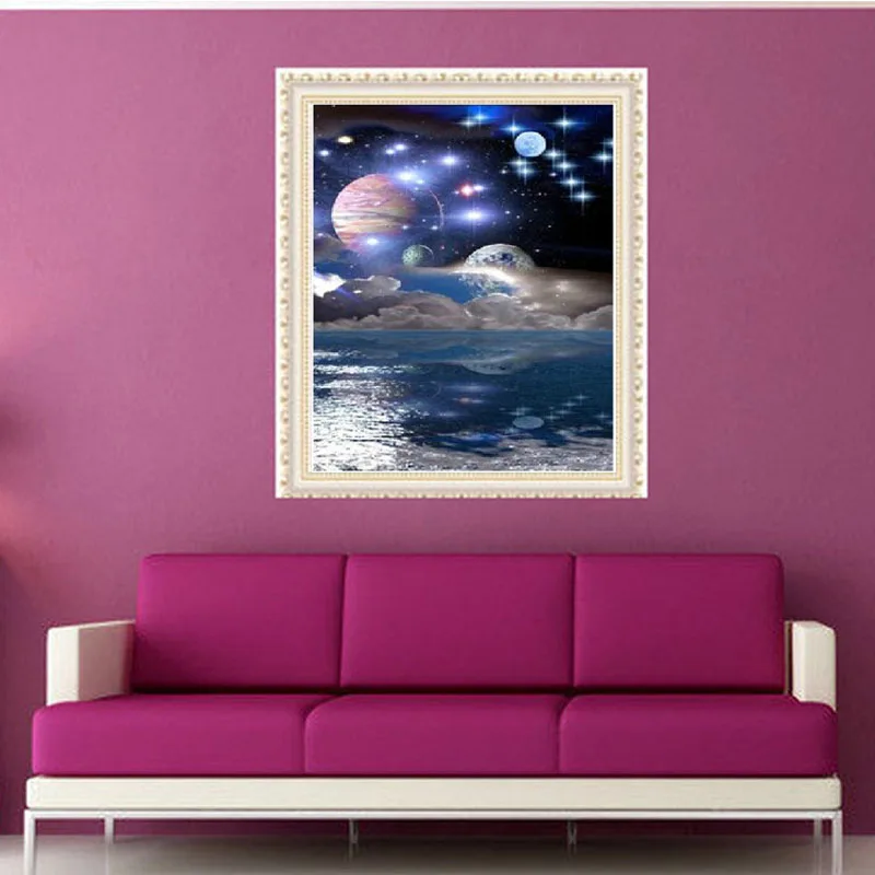 Стразы пластиковые поделки картина алмаз путешествие через время кристалл