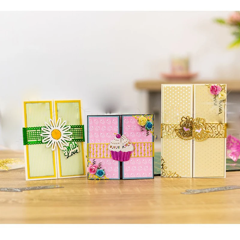 

Wedding Chimes Wrap Die Metal Cutting Dies DIY Scrapbooking Album Paper Cards Embossing Crafts Template New 2019