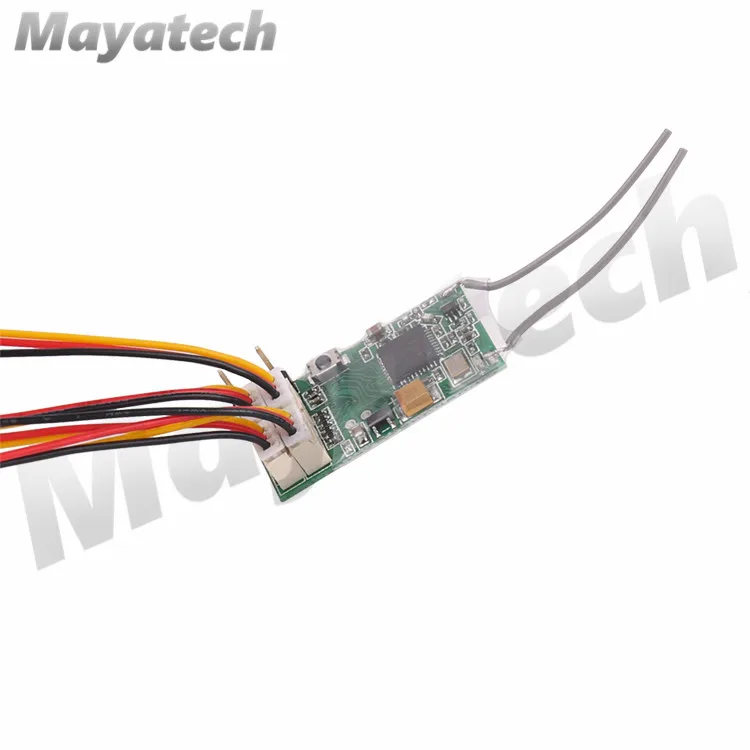 Dsmx DSM2 дистанционный приемник для передатчика Spektrum DX6I DX18 DX8 DX9 DEVO10 REDCON CM410X 4Ch PPM JST 2