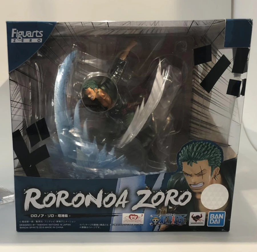 100% Оригинал BANDAI SPIRITS Tamashii Наций Figuarts ZERO Коллекция фигурка Roronoa Зоро птица танцы