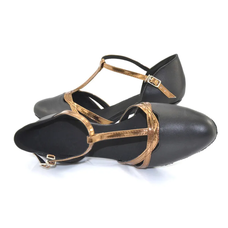 Новый дизайн женские туфли для танго и сальсы бальные латинских танцев Каблук 2