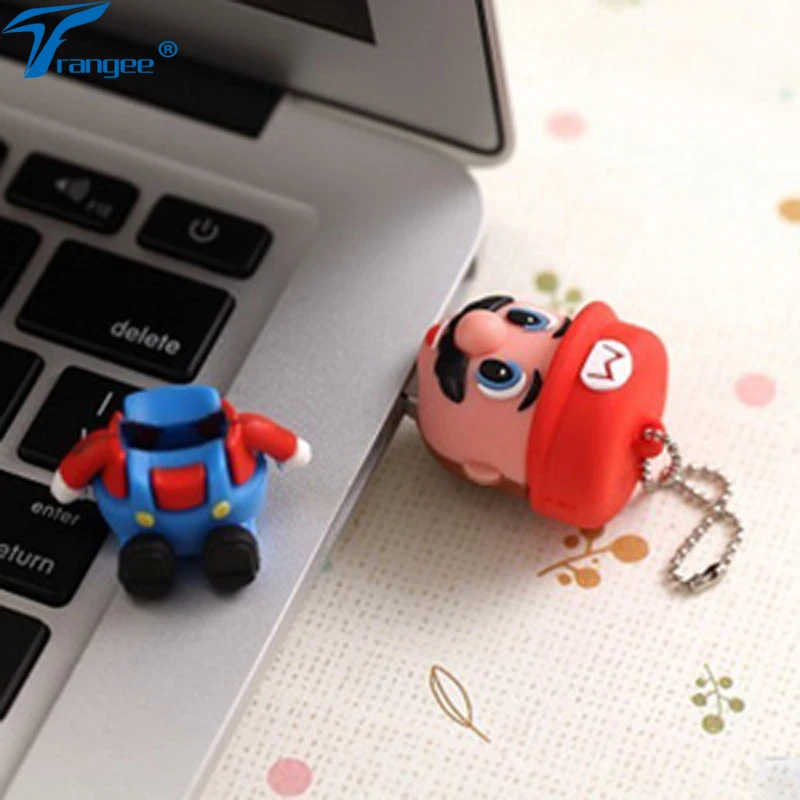 USB-флеш-накопитель Trangee Super Mario 4 ГБ/8 ГБ/16 ГБ/32 ГБ USB 2 0 | Компьютеры и офис
