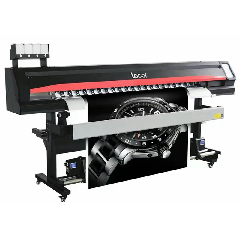 Locor Color Photo Printer For Sticker Canvas / Flex Banner Printing Machine Maintop Software