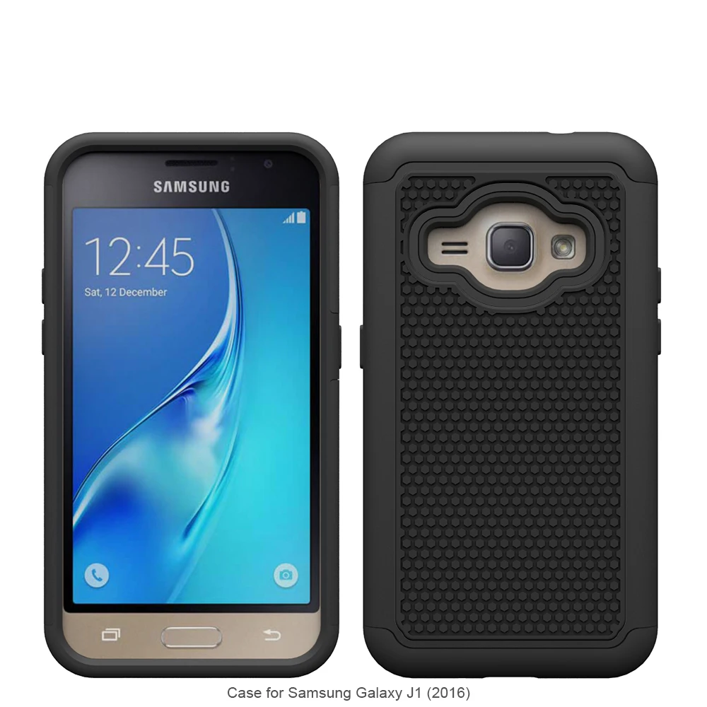 Для samsung Galaxy J1 2016 чехол для J120F силиконовый ударопрочный бронированная Крышка |