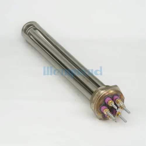 220 В 9000 Вт DN40 1 1/2 &quotBSP папа 201 головка из нержавеющей стали и трубка электрический