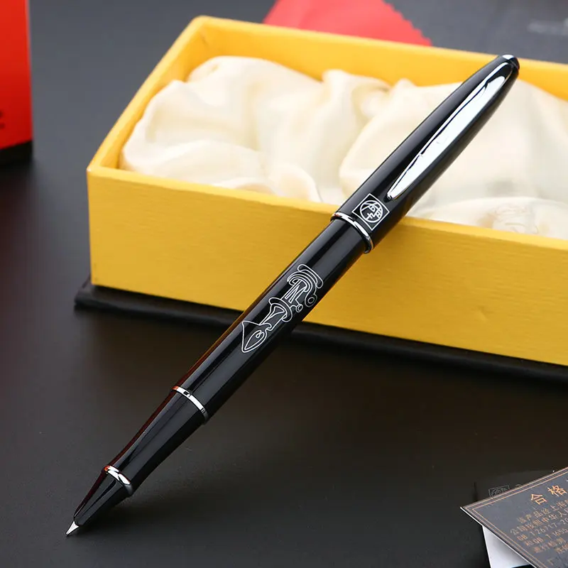 Ручка перьевая Picasso 606 черная/белая 0 38 мм|fountain pen|fountain pen giftpicasso |