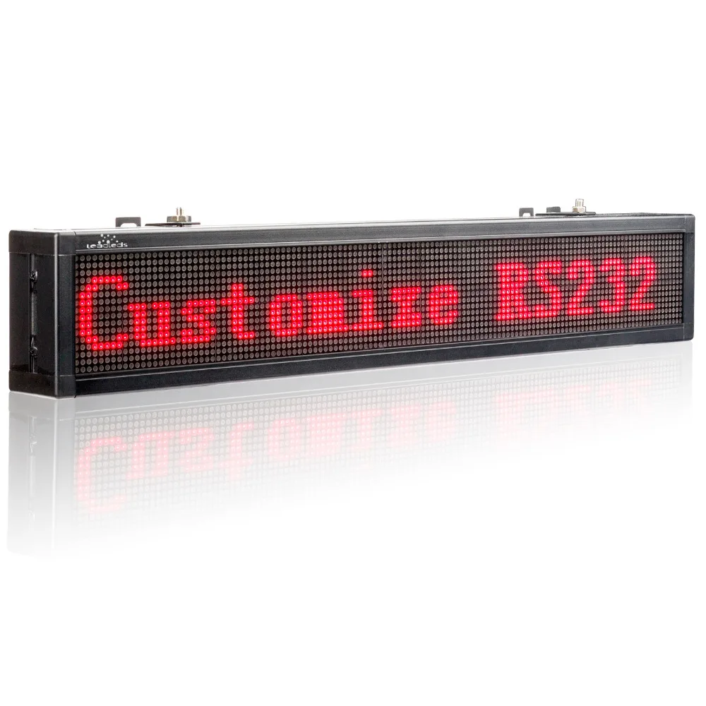 P4.75 ультра яркий красный цвет светодиодный дисплей Панель программа по