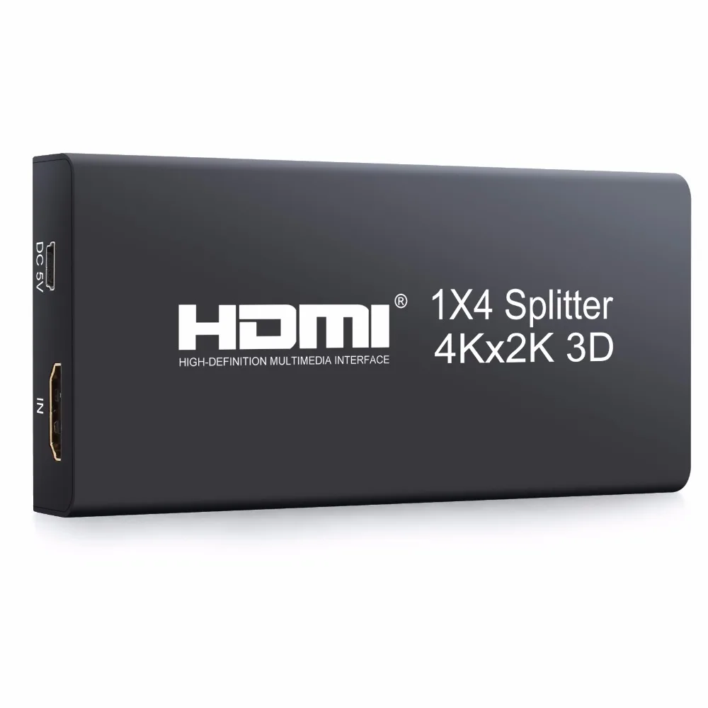Разветвитель LiNKFOR 1 × 4 HDMI с поддержкой разветвителя 4K x 2K один на четыре