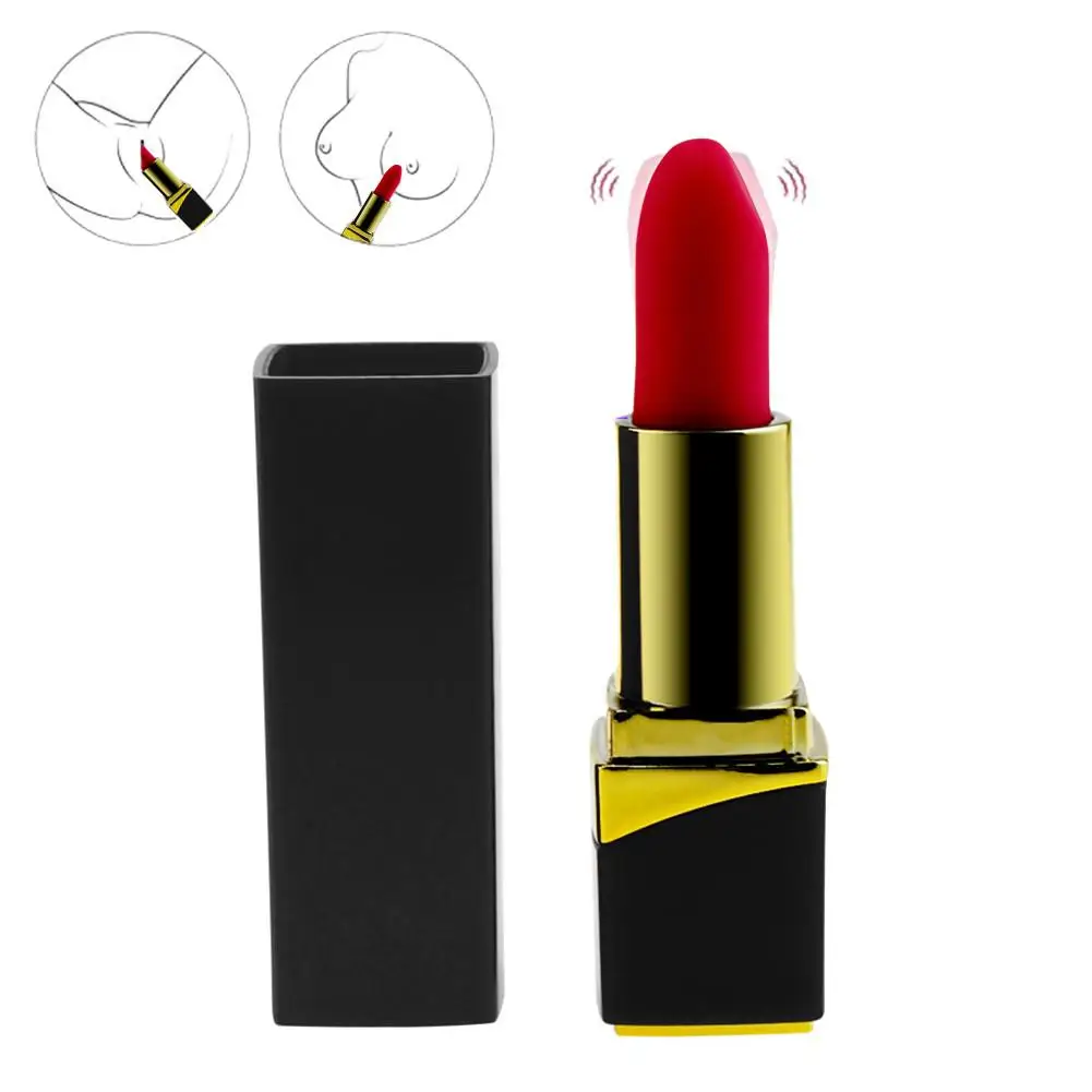 10 скоростей губная помада в виде пули мини вибратор для сосков массаж usb зарядка