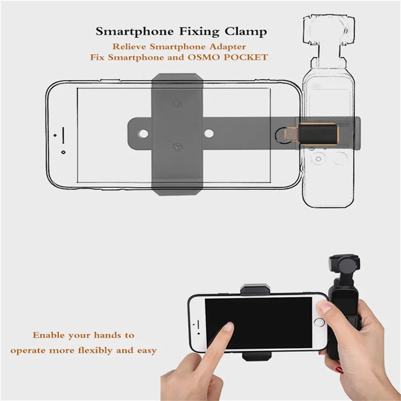 Держатель для телефона HIPERDEAL кронштейн DJI OSMO карманные аксессуары ручная камера