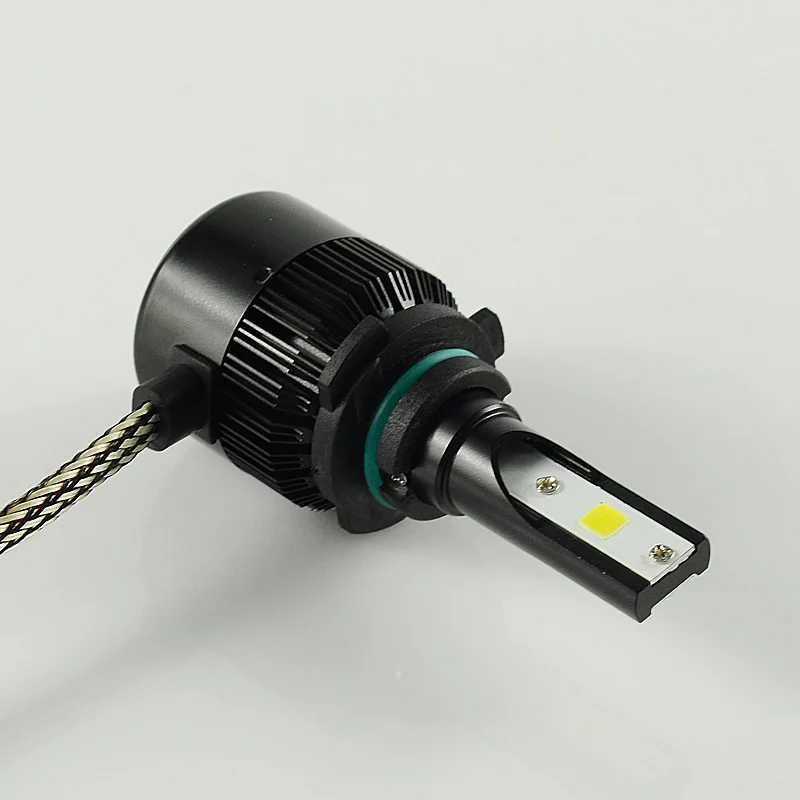 1 комплект 9006 HB4 60W 6400LM C6S светодиодные фары COB чипы все в одном дизайн турбо
