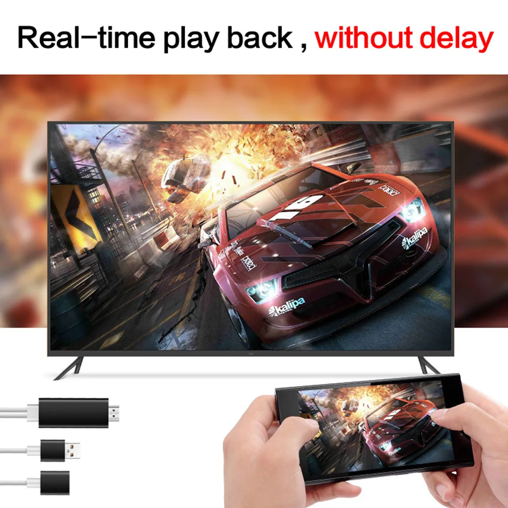 JRGK к HDMI HDTV AV кабель высокоскоростной экран видео для iPhone 7/6 s/5 ipad Samsung Huawei поддержка