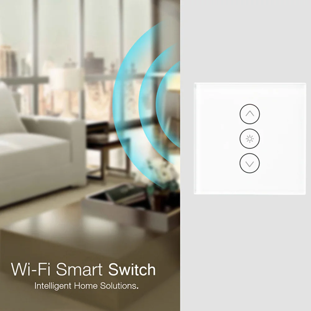 Wall Timing Home Switch Smart WIFI Tempered Glass Touch Panel Voice Plug Dimmer Light Remote Control Electrical Wireless APP |