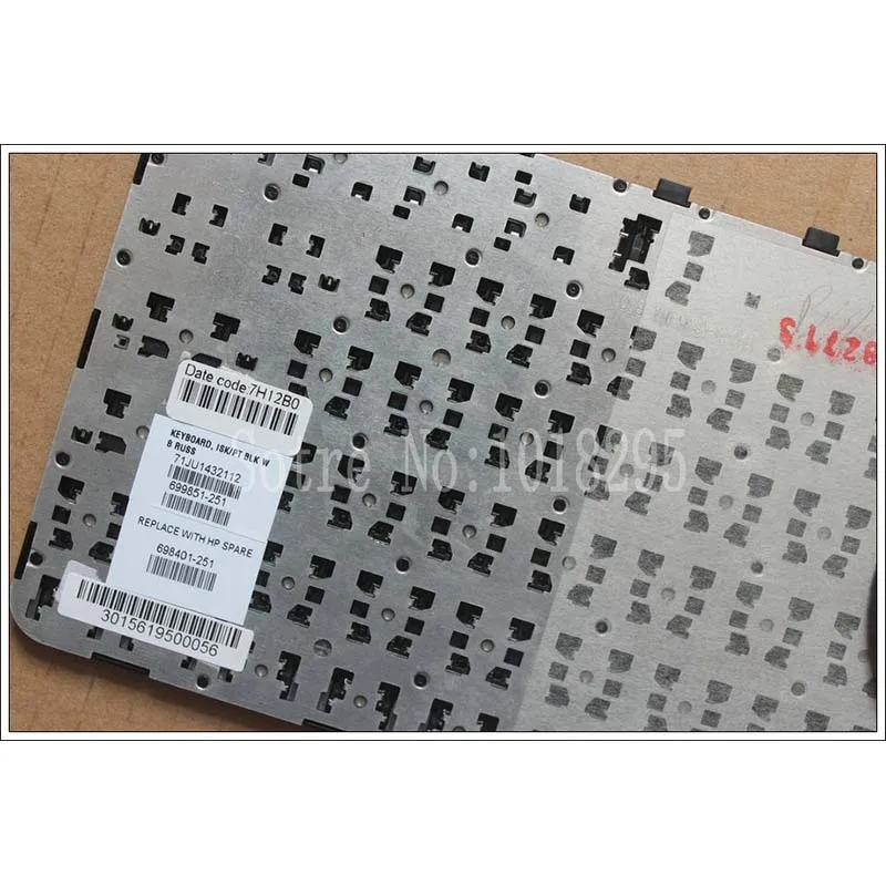 RU Клавиатура для hp ENVY m6 m6-1000 m6-1100 m6-1200 PK130U92B06 Русский ноутбука с черной рамкой 699851-251