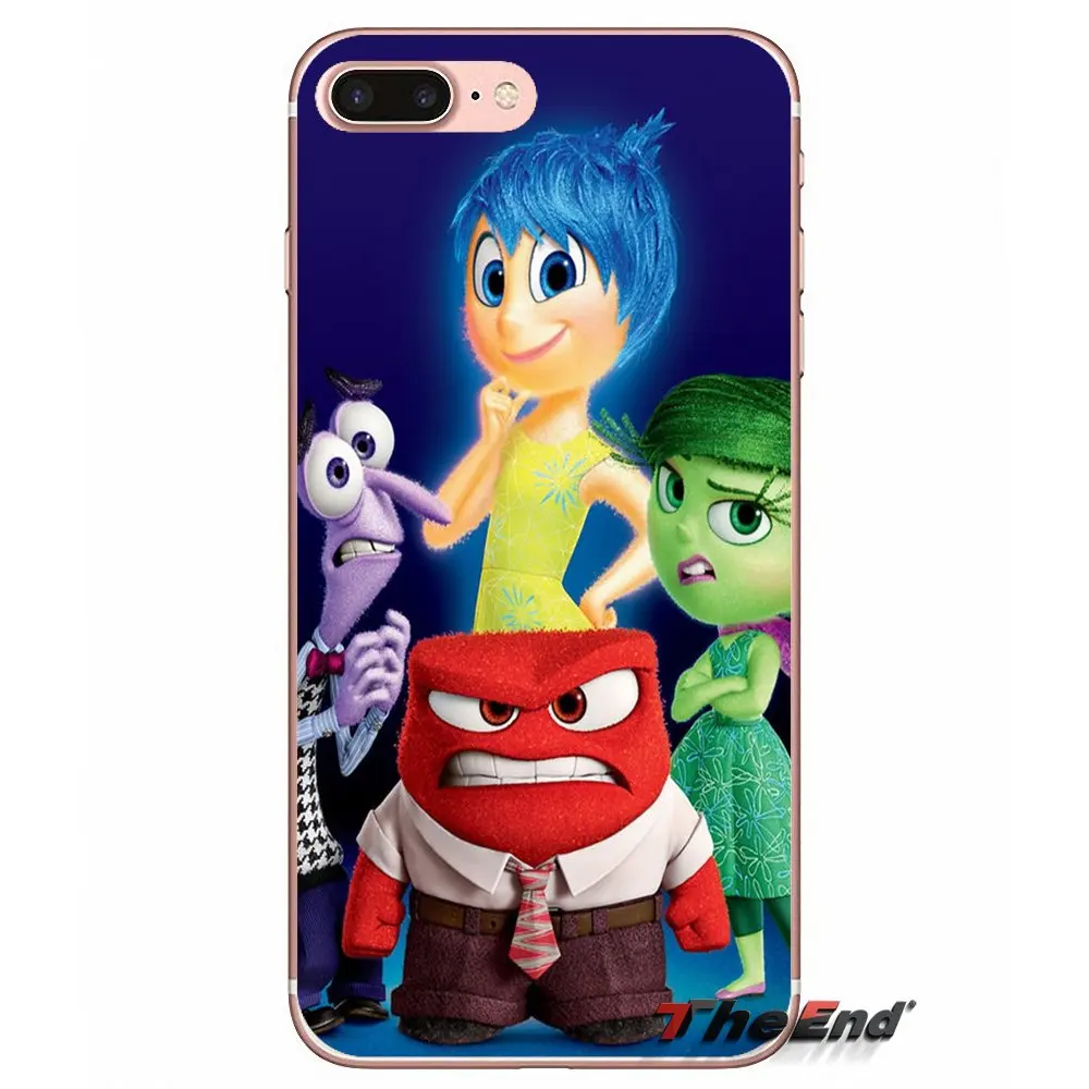 Радость и печаль наизнанку для iPhone X 4 4S 5 5S 5C SE 6 6S 7 8 Plus Samsung Galaxy J1 J3 J5 J7 A3 A5 2016 2017 чехол