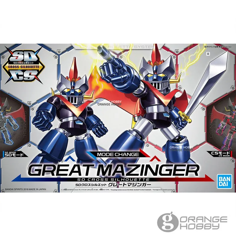 OHS Bandai SD CS Q Ver. Модельные наборы для мобильных телефонов Great Mazinger|Наборы сборки
