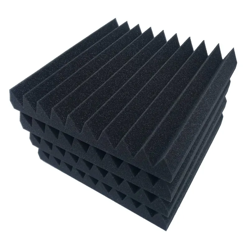 6 ПАК 30X30X5 см акустическая звуковая пена студийные панели 10 острых клиньев-удалить шум и улучшить качество звука