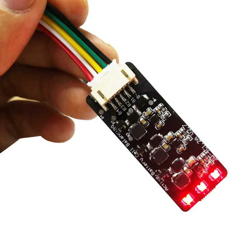 3S 4S 6S 7S 10S 12S 13S 14S 16S 17S BMS 1.2A баланс Lifepo4 LTO литиевая батарея активный эквалайзер