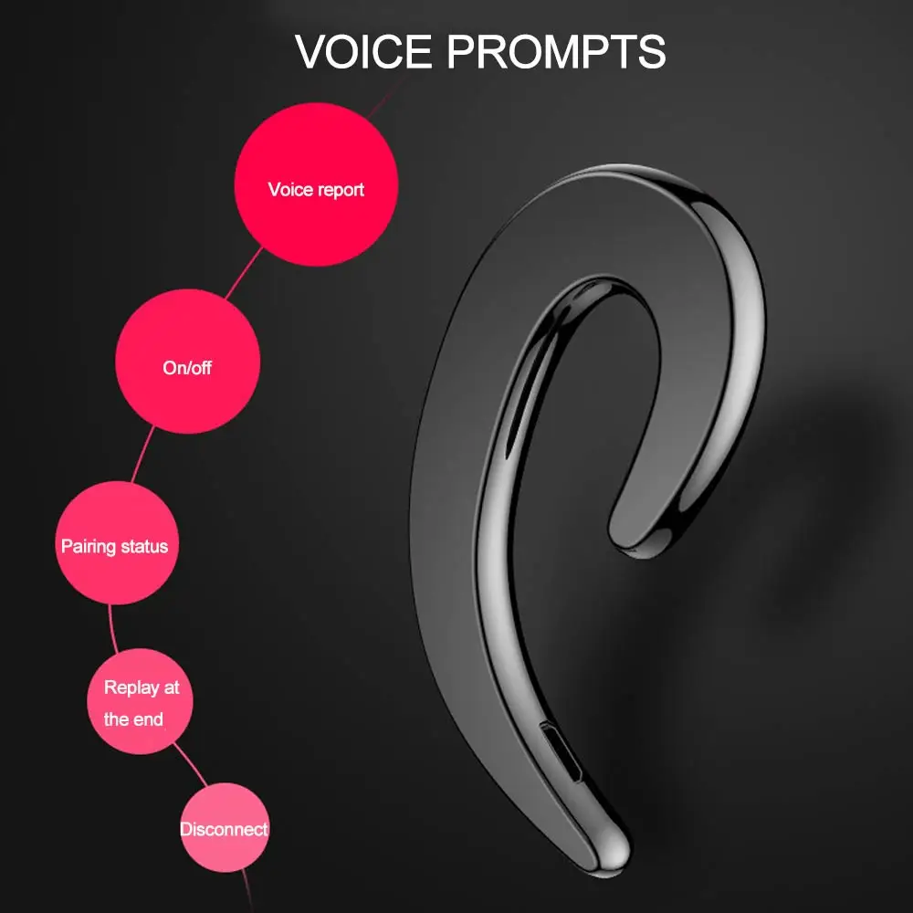KOWA J1128 настоящие беспроводные Bluetooth наушники с костной проводимостью спортивные