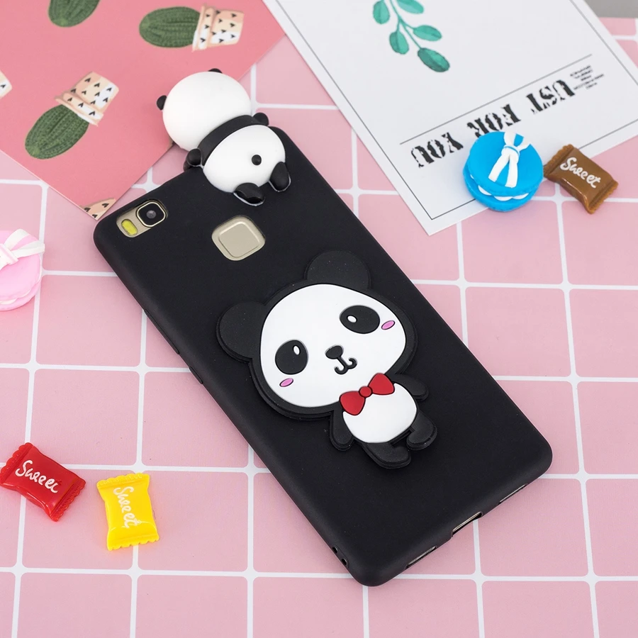 Huawei P9 Lite чехол силиконовый huawei P9 Lite Защитный Мягкий чехол для телефона huawei P9lite задняя крышка 3D милый мультфильм ТПУ Fundas Capa