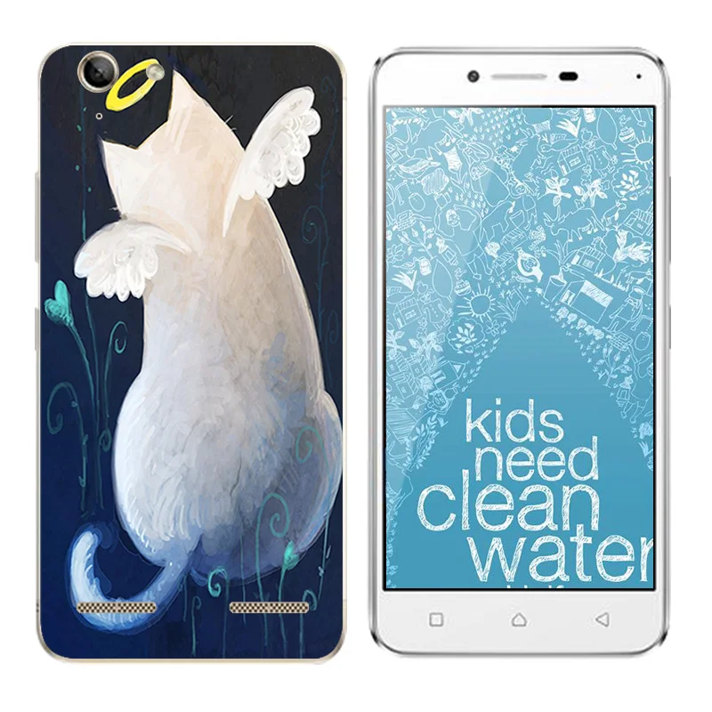 Мягкий ТПУ чехол для телефона Lenovo Vibe K5 Plus Lemon 3 A6020 ручной печати силиконовый Capa |