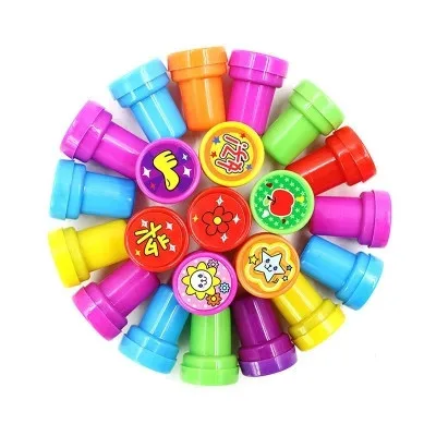 1 шт./лот различные стили милый мультфильм пластиковые смайлик печать весело