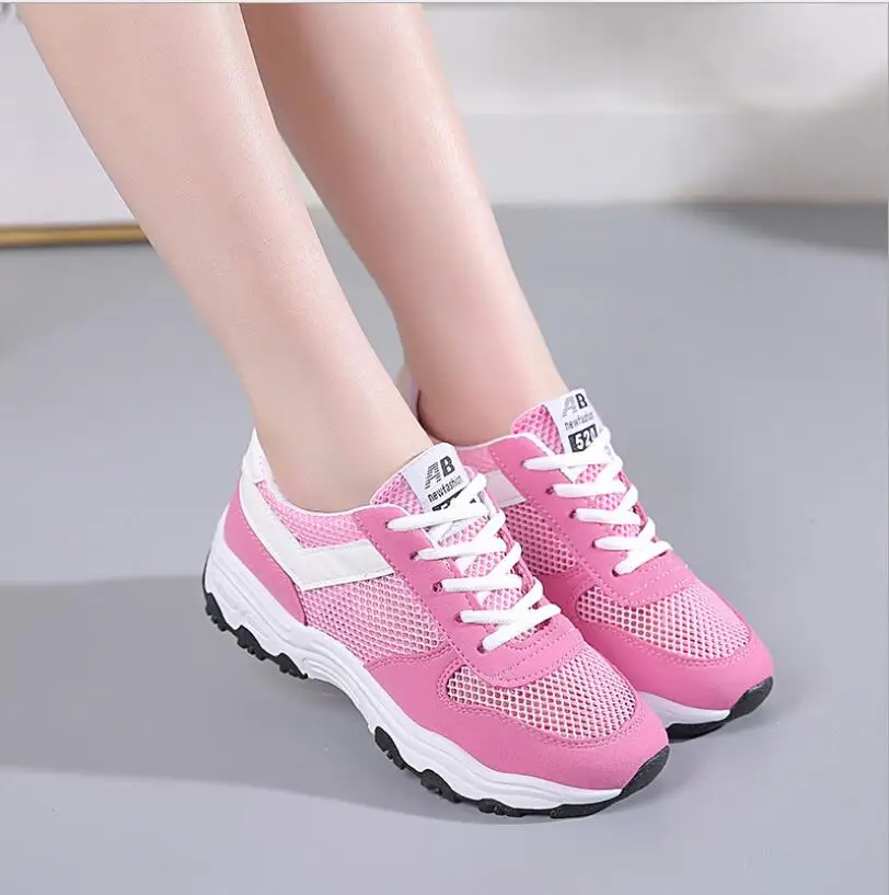 2018 модная женская Вулканизированная обувь кроссовки повседневная на шнуровке