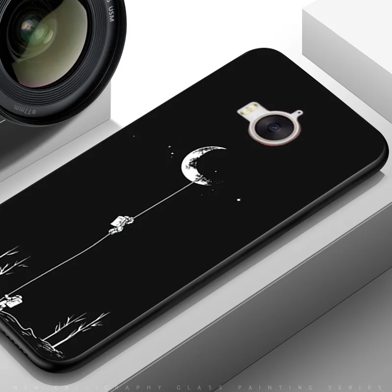 TPUBLK505 YOUVEI чехол для Coque huawei Y5 Mya-l22 Mya-u29 чехол черный мягкий TPU задняя крышка для huawei Y5 Y6 чехол для телефона - Цвет: TPUBLK505