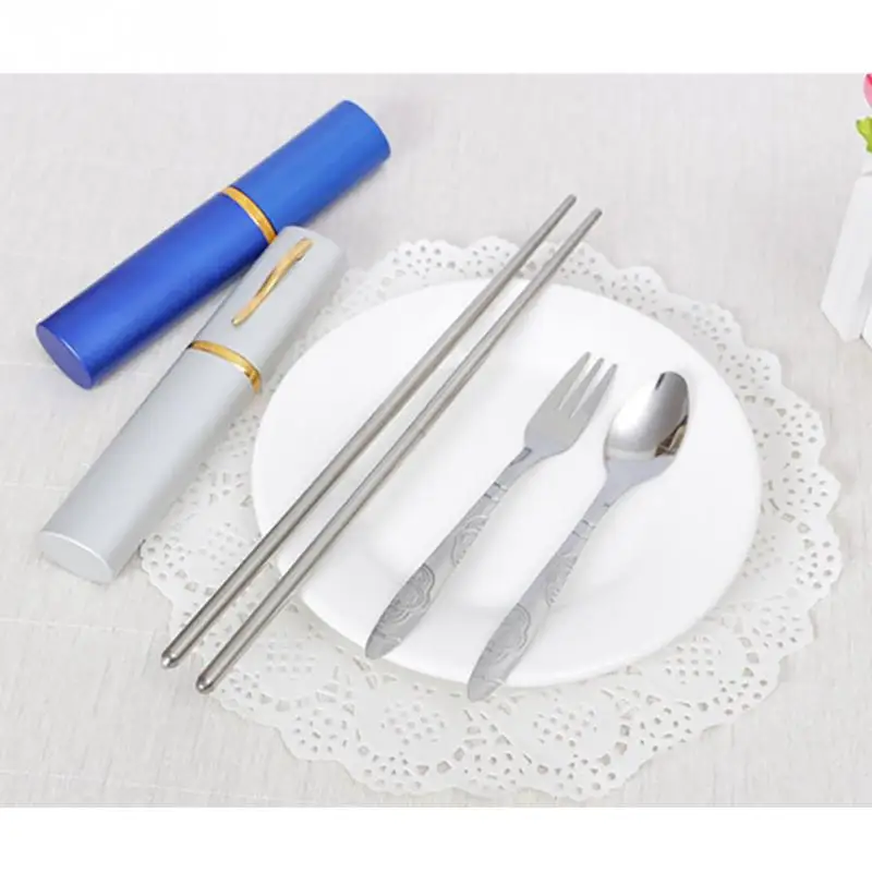 3 шт./компл. Открытый путешествия пикника ложка вилка столовые приборы набор