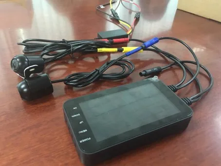 Without GPS Relee мотоциклетная Водонепроницаемая экшн-камера 4,0 дюймов ips ЖК-экран двойной объектив черный ящик DVR видеорегистратор DVR для мотоцикла - Название цвета: Without GPS
