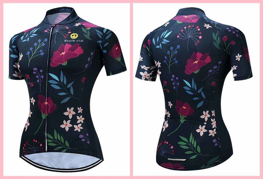 Велоспорт Джерси Женский велосипед Топ рубашка короткий рукав MTB Горный Ropa Maillot Ciclismo дорожный гоночный велосипед одежда женская одежда красный